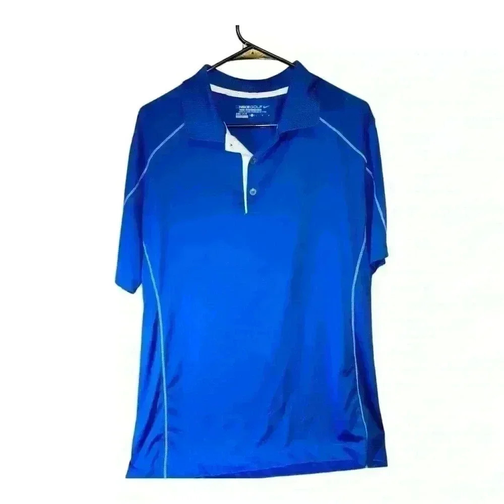 Nike Golf Tour Performance Dri-Fit Stretch Lightweight Polo Men Shirt Size L - Picture 2 of 6